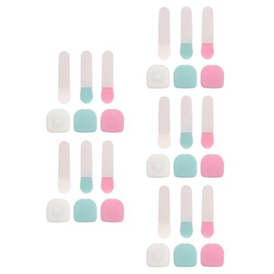 Set of 5 Weicher Maskenapplikator Silikon-Gesichtsbürste Für Damen