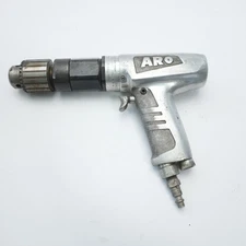 ARO HEAVY DUTY PNEUMATIC DRILL JACOBS CHUCK AIRCRAFT 7847D