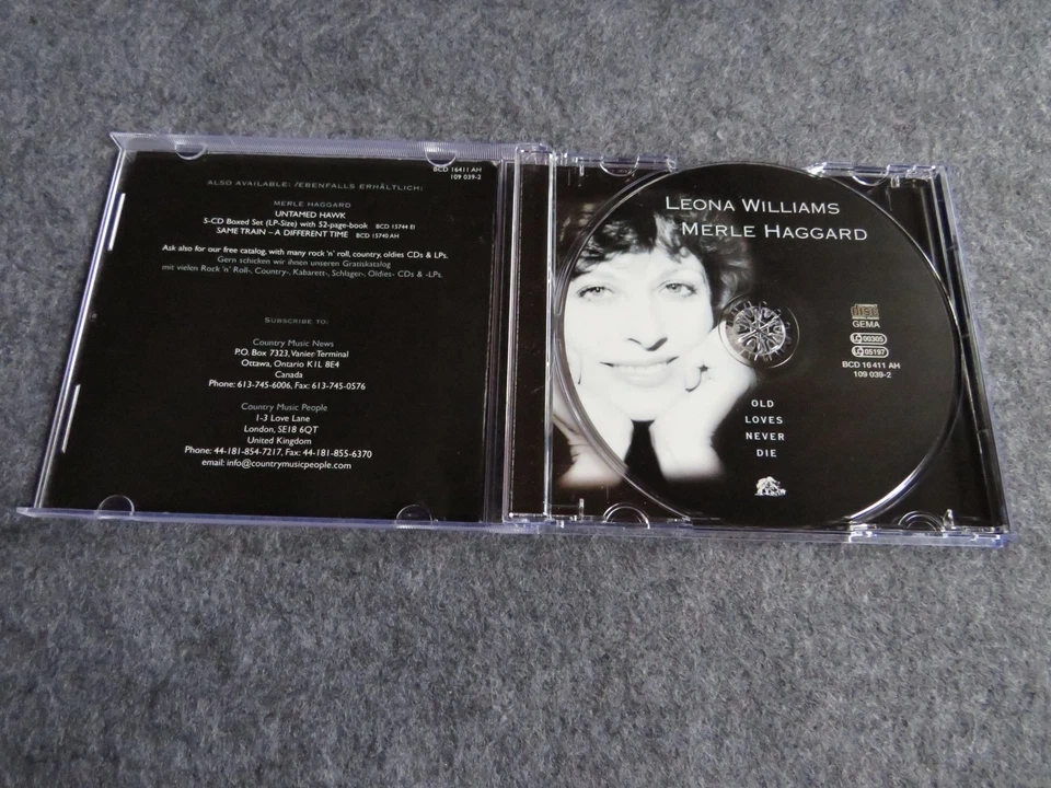Leona Williams, Merle Haggard – Old loves never die ( 2001 ) Bear Family Records - Bild 3 von 3