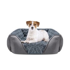 Medium Orthopedic Dog Bed - Soft Calming Puppy Bed, Durable Anti-Slip Design
