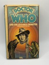 Doctor Who Loch Ness Monster Hardback Ex Library Vintage WH Allen Blue Spine