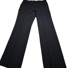 Navy Flat Front Dress Pants Professional Formal Trousers 32x31