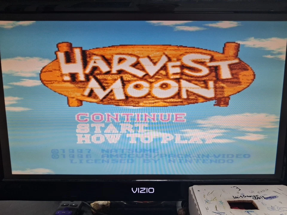Harvest Moon Super Nintendo (SNES) Auténtico, Probado, Solo Cartucho Foto 2 de 4