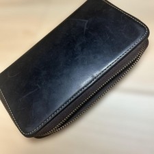 Leather pencil case fixed type