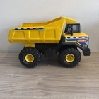 TONKA DUMP TRUCK 354 Yellow, Large, Pressed Steel Metal Hasbro Toy 2012 HASBRO