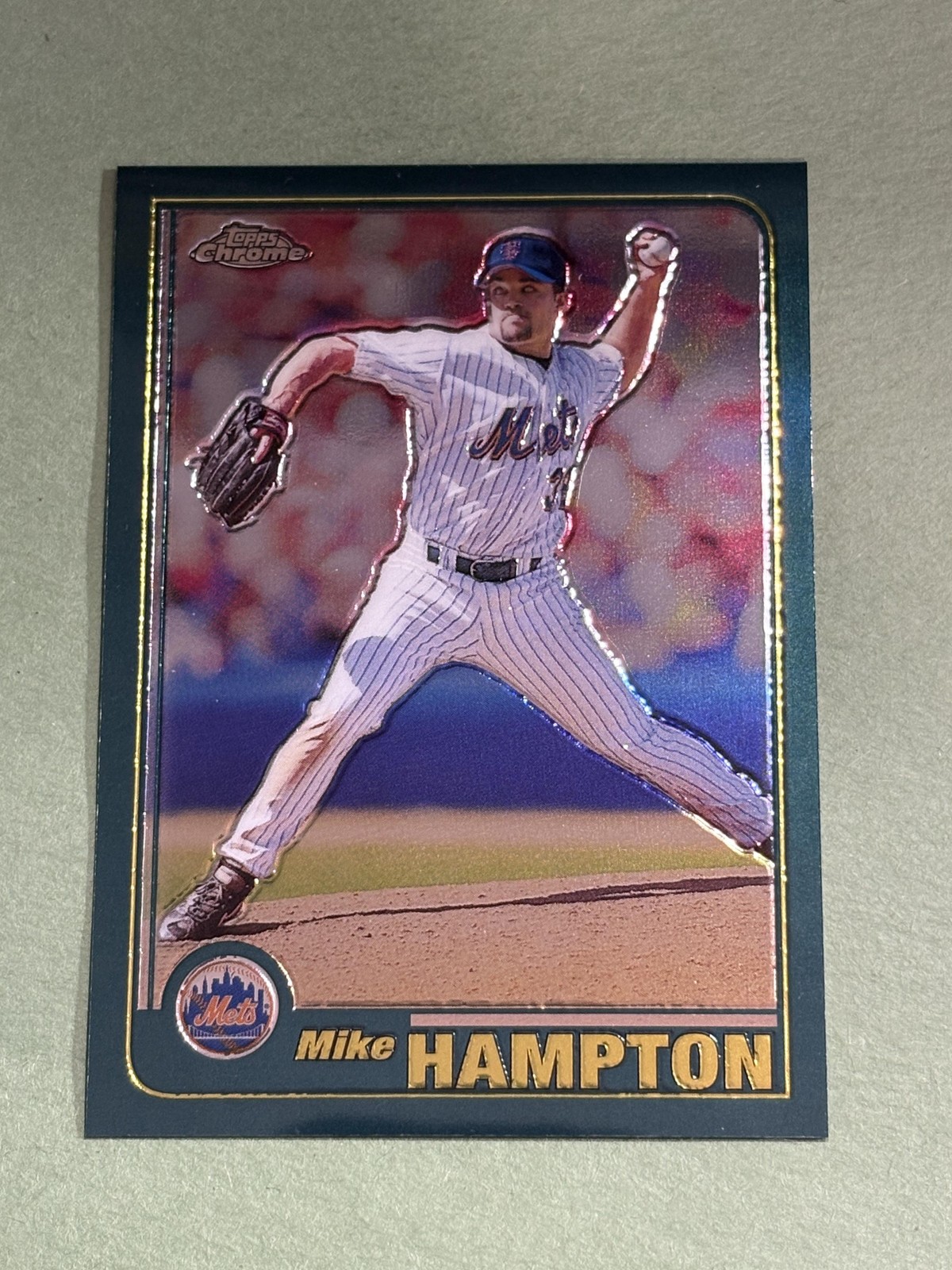 Mike Hampton 2001 Topps Chrome New York Mets #140 LL383