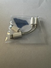 GENUINE Apple Lightning To 3.5mm Headphone Jack Adapter LOT OF 2 A1749 USED