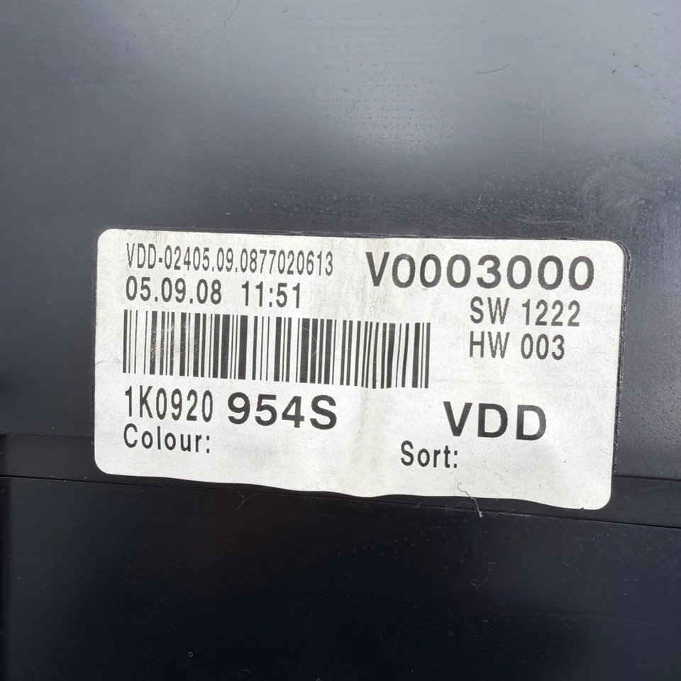 2009 Volkswagen Tiguan Speedometer Instrument Cluster Gauge A2C53023102 OEM - Image 2 of 4