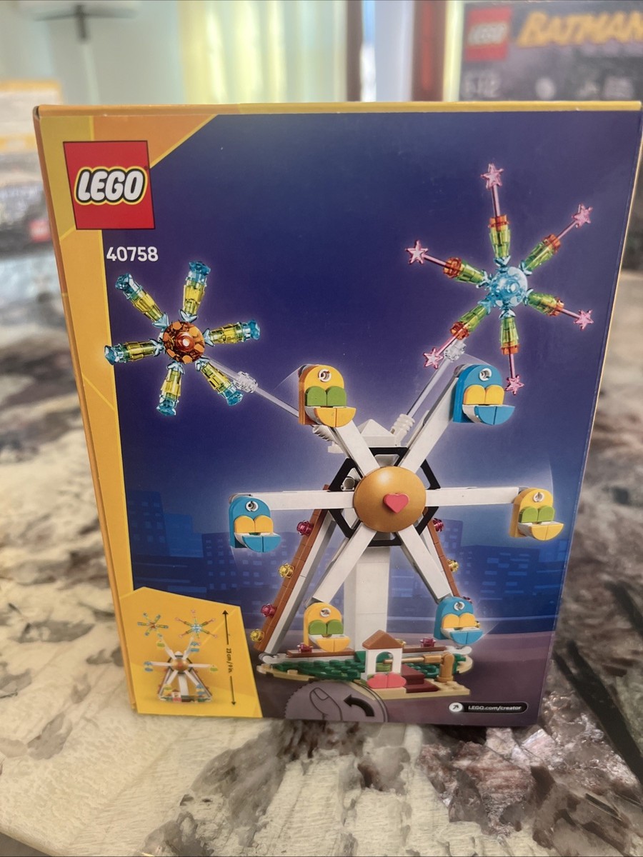 LEGO 40758 Creator Ferris Wheel with Fireworks GWP Sealed IN HAND