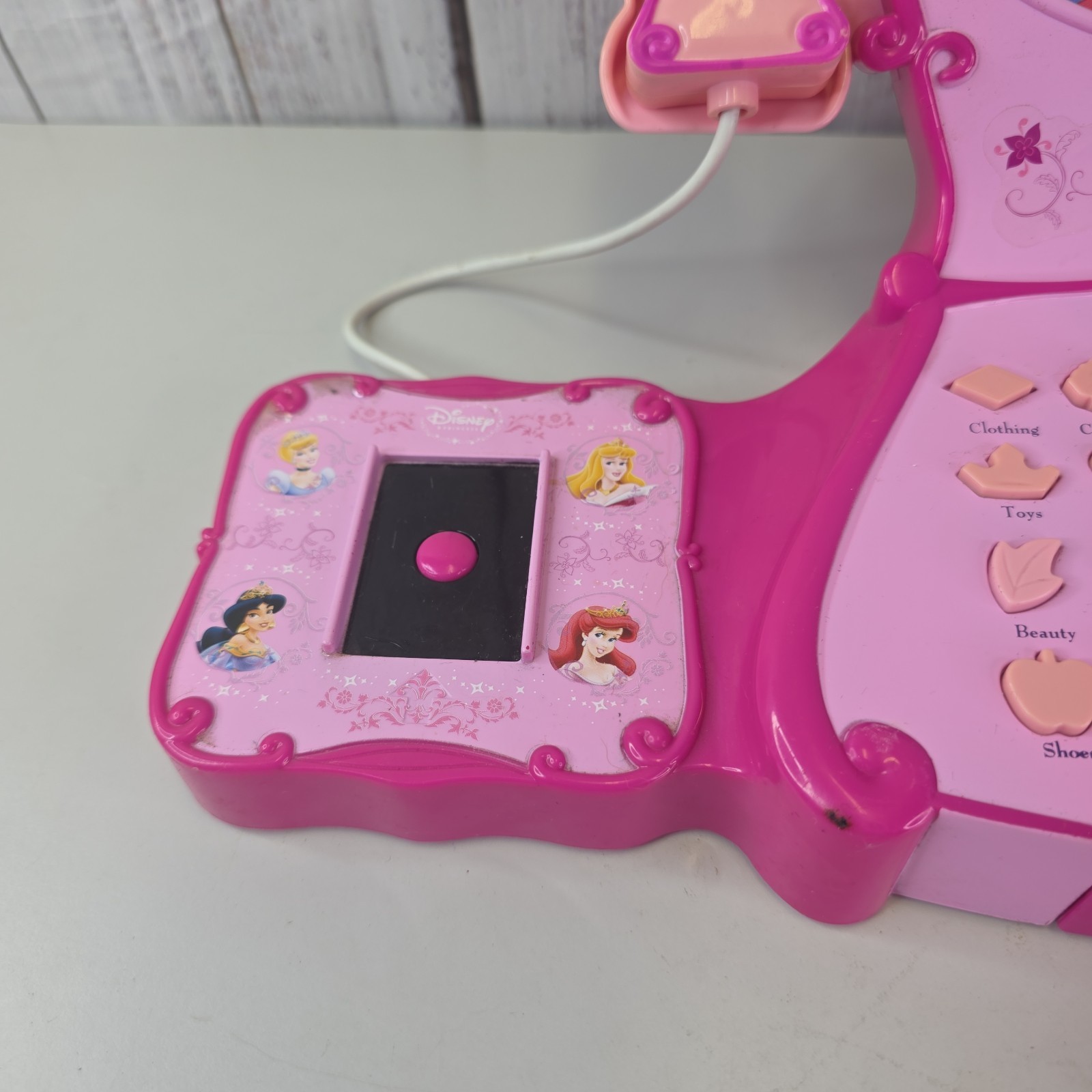 как выглядит Disney Princess Pink Toy Cash Register Pretend Play Not Tested фото