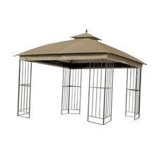 Replacement Cover Compatible with 10X10 Ft Easy Up Domed Softtop Gazebo L Tan