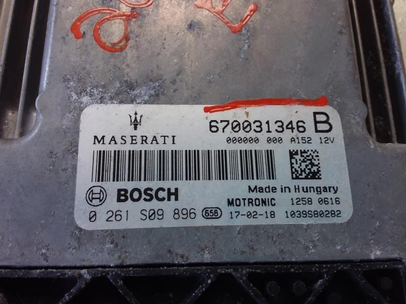 Maserati Levante 2017 Electronic control unit P/N 670031346B