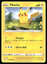 Pikachu 049/203 Common Evolving Skies Pokemon Lightly Played