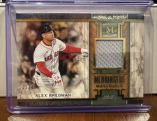 Topps Museum Collection Alex Bregman  /49 Relic Red Sox #MMR-ABR