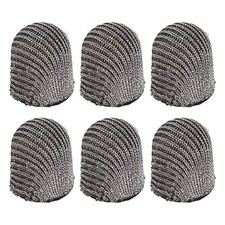 6Pcs Stylus Pen Tips 5.5mm Conductive Mesh Fiber Touch Screen Pens Tip, Gray