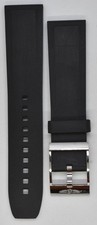 Breitling 131S Diver Strap 22mm x 20mm Black Rubber Watch Band  Buckle 90 x 125