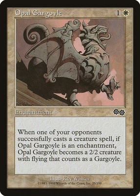 MTG Opal Gargoyle USG English NM