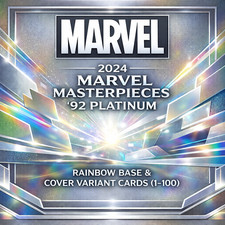 2024 MARVEL MASTERPIECES '92 PLATINUM RAINBOW BASE & VARIANT SINGLES [YOU PICK]