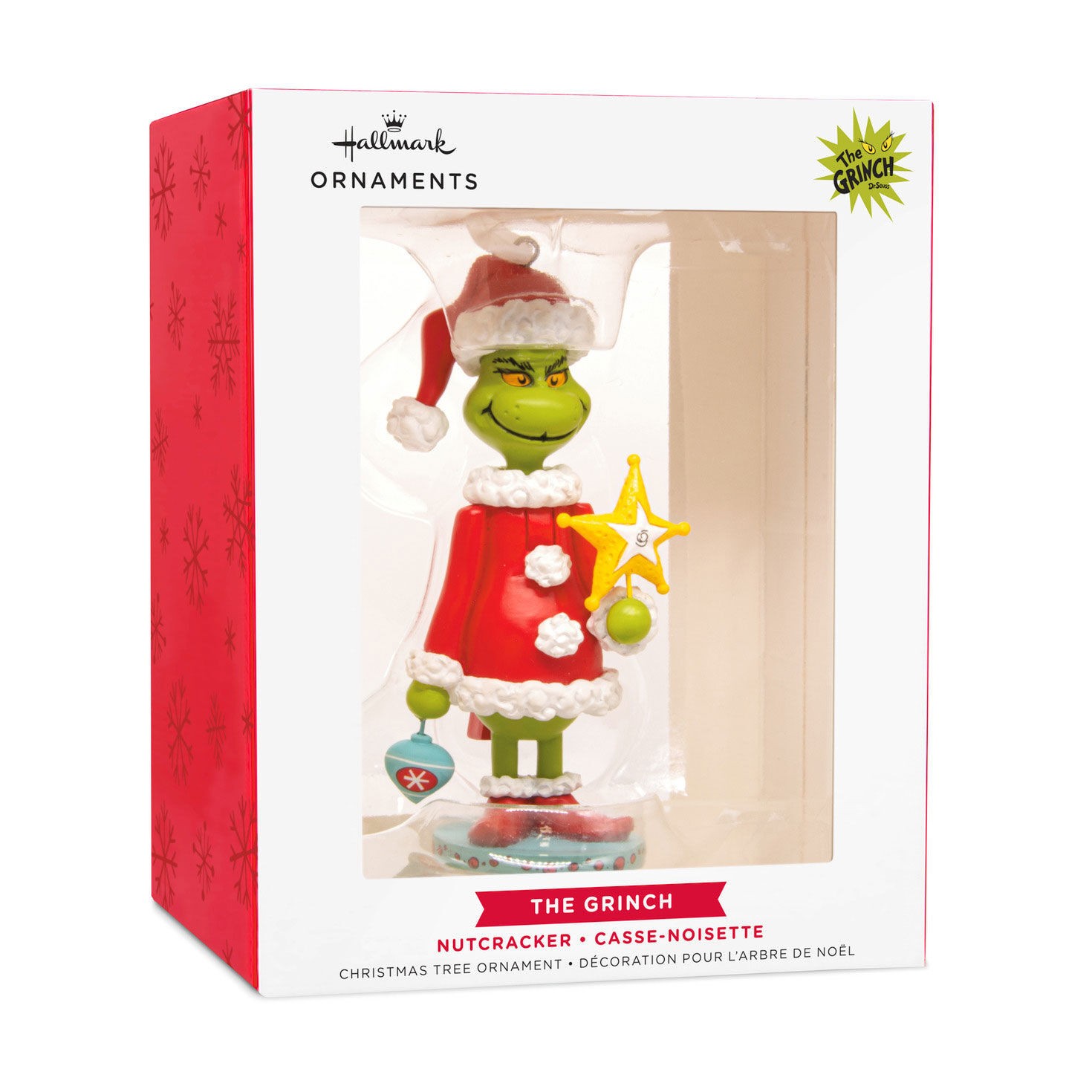 NUTCRACKER ** THE GRINCH **   Hallmark DR SEUSS  Ornament New in Box
