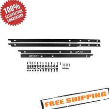 DV8 Offroad SRBR-03 4-Door Pinch Weld Covers for 2021-2024 Ford Bronco