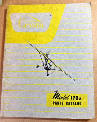 Original 1950 Cessna 170A Parts Manual