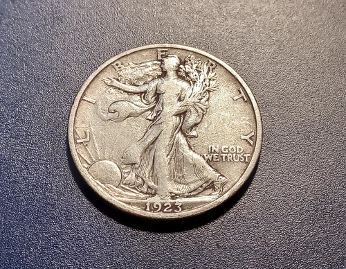 VF 1923-S Walking Liberty Half Dollar