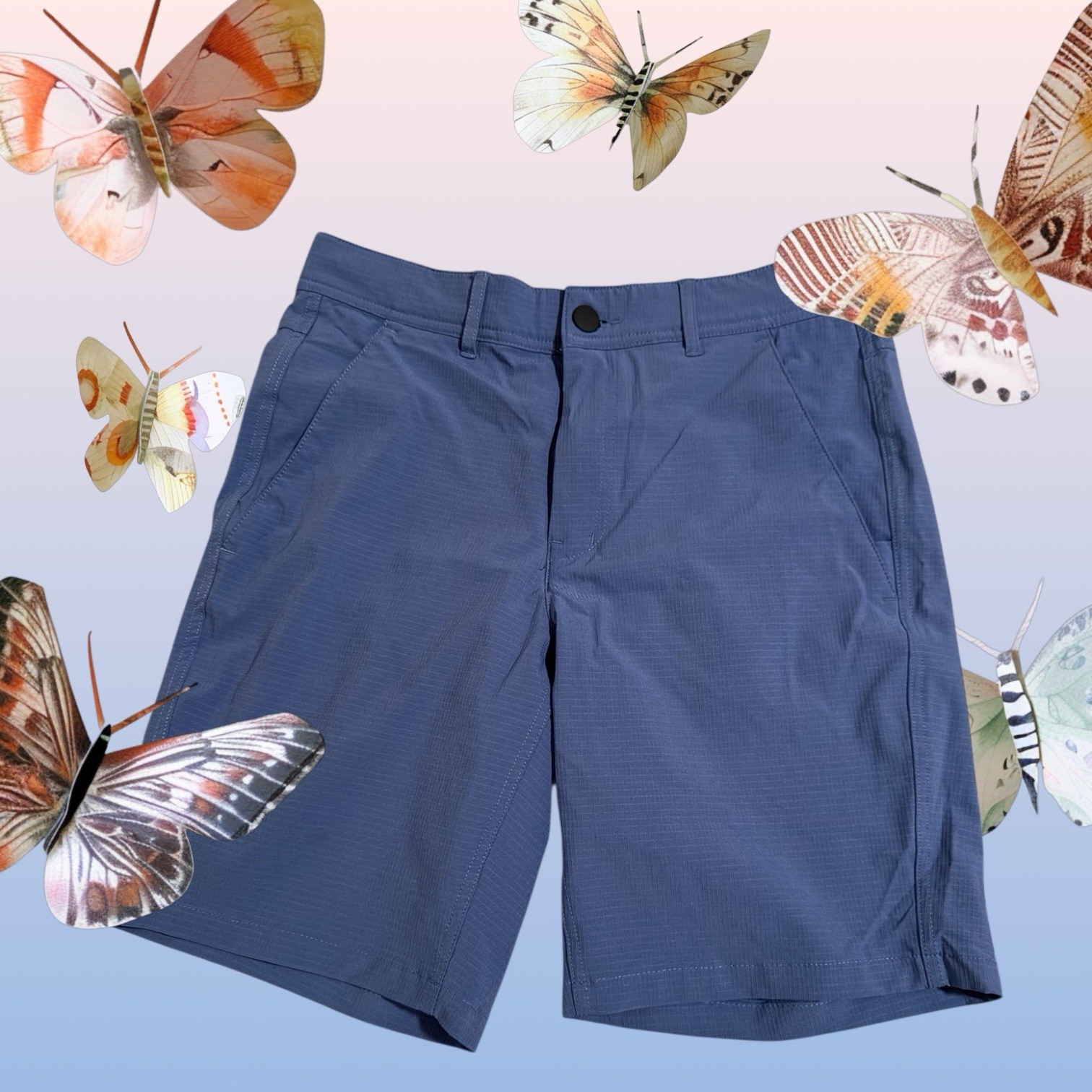 A pair of George men's blue shorts. SIZE 32