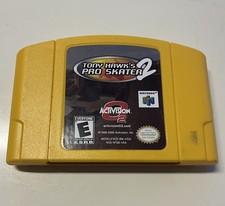 Tony Hawk's Pro Skater 2 Nintendo 64 Activision 2000 E Skateboarding Multiplayer
