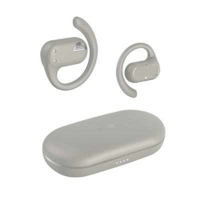 Hama Bluetooth 5.3 Kopfhörer Kabellos Open-Ear Ohrhörer TWS Stereo Headset Beige