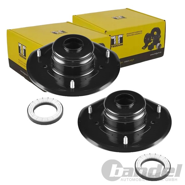2X Tedgum Domlager Vorne Passend FüR Chrysler Voyager Dodge Caravan-image