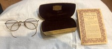 Vintage BAUSCH  LOMB 1/10 12K Gold Fill FULVUE eyeglasses W/case Pekin Illinois
