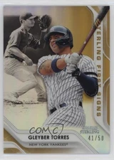 2020 Bowman Sterling First Signs Gold Refractor /50 Gleyber Torres #SFS-GT