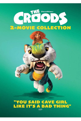The Croods: 2-Movie Collection (DVD) Nicolas Cage Emma Stone Ryan Reynolds