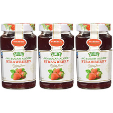 Stute Diabetic Strawberry Extra Jam No Added Sugar Fruit Spread 430g x3