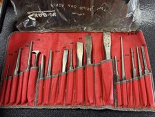 Snap-On Punch and Chisel Set 16-Piece Part PPC-200-K Bluepoint Stanley