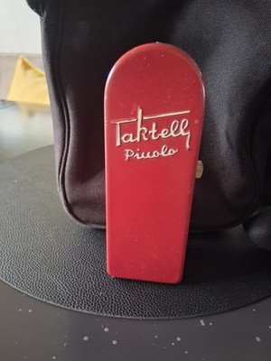 Metronom Wittner Taktell Piccolo Rot Vintage Selten