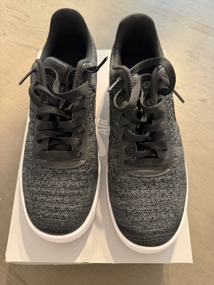 Nike Air Force 1 Flyknit 2.0 Black Anthracite for Sale