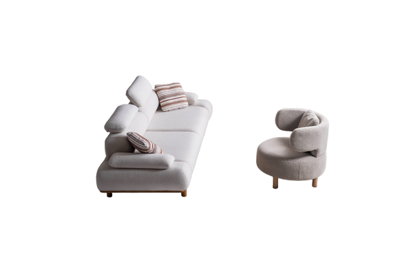 Sofa Polstergarnitur Sessel Couchgarnitur Wohnzimmergarnitur Sofas Sitzgarnitur-image