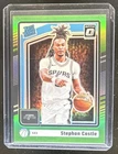2024-25 Donruss Optic Stephon Castle Lime Green Prizm RC Rated Rookie #/149