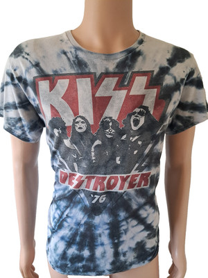 Destroyer 76 Kiss Band T-Shirt - Medium Liquid Blue Brand New £17.99 100% Cotton