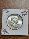 1952 P Franklin Half Dollar BU Uncirculated MS++ Better Date Coin (Raw15491)