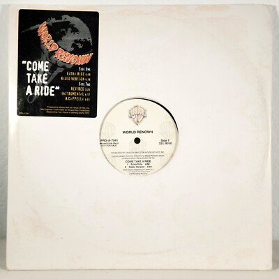 1994 - WORLD RENOWN - COME TAKE A RIDE - WARNER BROS PROMO - MARLEY MARL
