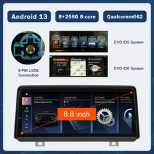 For BMW 1 2 Series F22 F45 Carplay Android 13 GPS Touch Screen Multimedia 8+256G