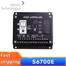 Speed Control Unit S6700E Diesel Generator Engine Speed Controller Governor