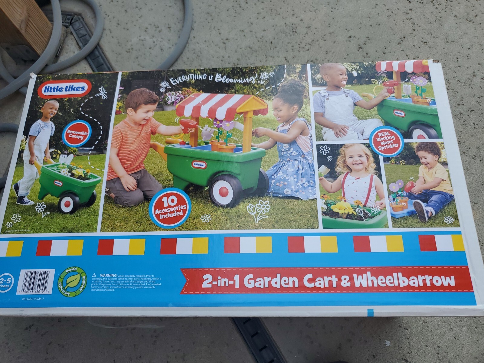Little Tikes 2in1 Garden Cart and Wheelbarrow 50743620102 eBay