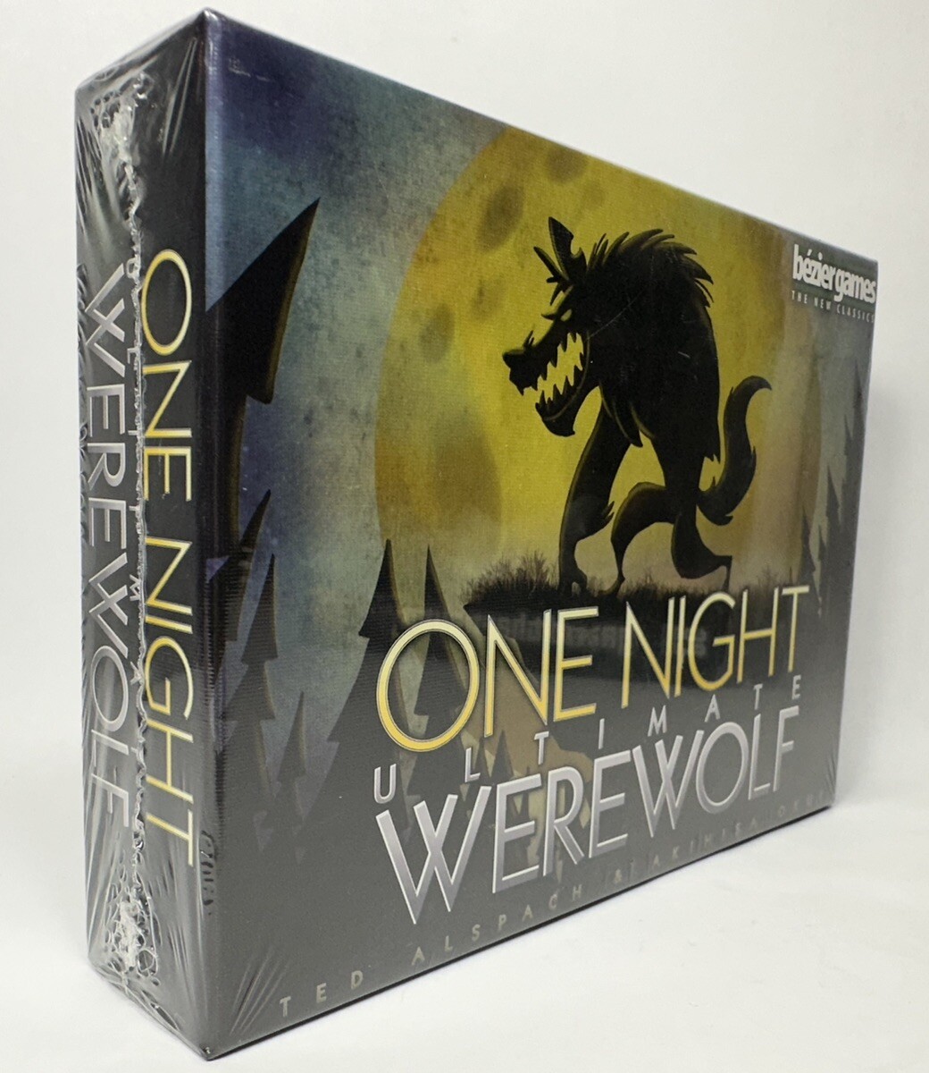 One Night Ultimate Werewolf Bezier Games Ted Alspach & Akihisa