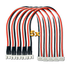 5x Lipo Akku Balancerkabel Adapter 2S 7.4V JST-XH auf EH Kokam Hyperion Graupner