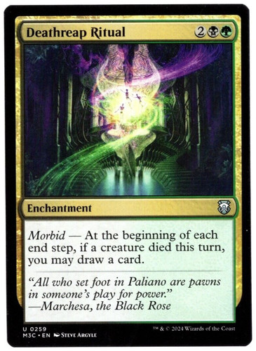 Deathreap Ritual 0259 Non Foil Uncommon Modern Horizons 3 Magic The Gathering NM