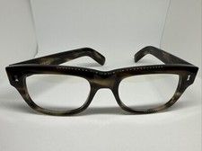 Cubitts Argyll Dark Brown Camo Frame 49mm Eyeglasses