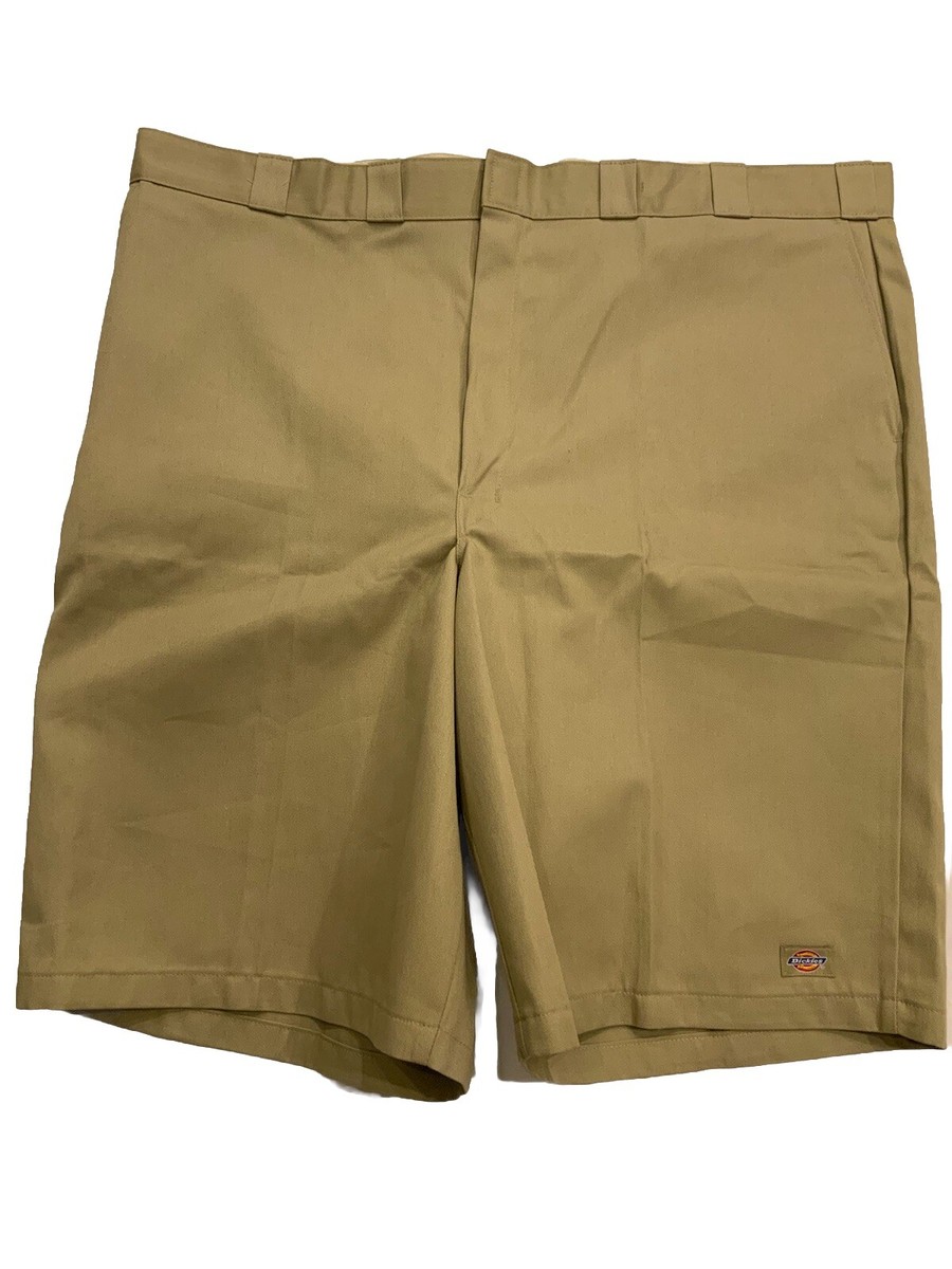 Dickies Loose Fit Multi Pocket Mens Size 50 Work Shorts Tan Khaki Brown